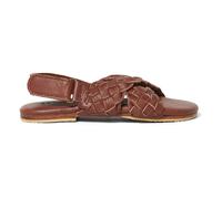 Maya Braided Crossover Sandals Camel 26/27