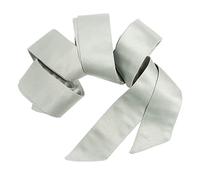 Maya Deluxe Women's Belt Ladies Satin Sash Waist Tie Ribbon Bow Accessory for Bridesmaids Bridal Wedding Prom Evening Occasion, Green Lily, S-M