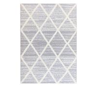 Maya Grey Berber Shaggy Medium Rug, (L)160Cm X (W)120Cm