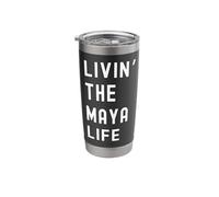 Maya Living The Maya Life Name Stainless Steel Insulated Tumbler