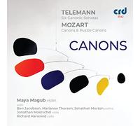 Maya Magub, Ben Jacobson, Marianne Thorsen, Jonathan Morton, Jonathan Moerschel, Richard Harwood - Telemann: Six Canonic Sonatas & Mozart: Canons & Puzzle Canons