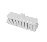 Maya Professional Tools 15011-1 Blunt Soft Fibre Scrubbing Brush, 8.85" x 2.36", 225 mm x 60 mm, WhiteFBK/Food Safety