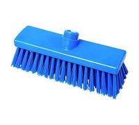 Maya Professional Tools 15011-2 Blunt Soft Fibre Scrubbing Brush, 8.85" x 2.36", 225 mm x 60 mm, BlueFBK/Food Safety