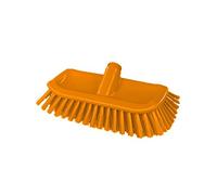 Maya Professional Tools 40155-7 Angular Scrubbing Brush, 11.22" x 5.11", 285 mm x 130 mm, OrangeFBK/Food Safety