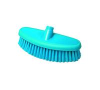 Maya Professional Tools 44104-2 Flow-Trough Blunt Soft Fibre Scrubbing Brush, 10.43" x 3.54", 265 mm x 90 mm, BlueFBK/Food Safety