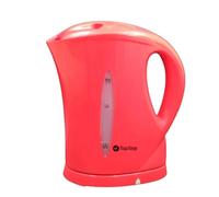 Maya Range Cordless Electric Kettle 1.7 Litre 2200W Plastic BPA Free Boil Dry Protection & Auto Shut Off With Safety Locking Lid, Wide Easy Fill Opening, Power Indicator Light (Red)
