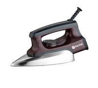 Maya Range Electric Dry Iron Clothes Heavy Electric Press Initial Heat up Ceramic Coated Soleplate Adjustable Temperature, Overheat Protection Professional Industry Home Use 2 Year Warranty 1500W