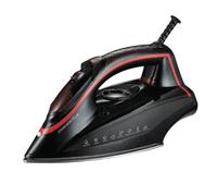 Maya Range Turbo Glide Steam Iron, Ceramic Non-stick Soleplate, 150g Steam Boost, 40g Steam Output, 350ml Water Tank, Anti Drip, Anti Scale, Auto Shut-off, 2m Cord, 2800W