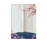 Maya Star Japanese Noren Kitchen Door Curtain Blackout 85x150CM (Mount Fuji)