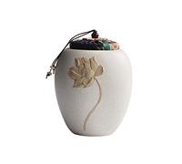 Maya Star Japanese Traditional Ceramic Food Storage Canister 11cm * 15cm