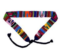 Mayan Arts Handmade Hatbands,Multicolor Hat Band,Handwoven, Wrap Around Tie, Western Wear, Cowboy