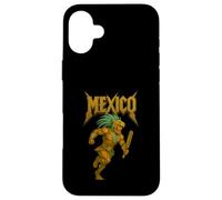 Mayan Aztec Ancient Mythology Jaguar Warrior Mexican God Case for iPhone 16 Plus