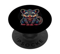 Mayan Aztec Possum Tribal Mythology Indigenous Art Heritage PopSockets Adhesive PopGrip