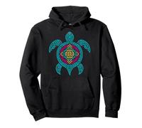 Mayan Aztec Turtle Lover Tribal Mythology Indigenous Art Pullover Hoodie