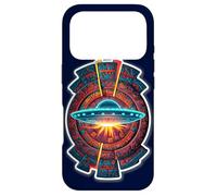 Mayan Calendar Aliens Ancient Aztec UFO Case for iPhone 17 Pro