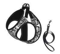Mayan Calendar End Of The World Printing Puppy Summer Vest Harness With Reflective,Dog Accessories For Small Medium Large Dogs And Cats