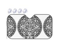 Mayan Calendar End Of The World Printing Upgrade Car Windshield Sun Shade Protect Car From Sun Rays Heat Damage,Vehicle Accessories