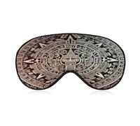 Mayan Calendar End of The World Sleep Mask Mayan Calendar End of The World Light Blocking Sleeping Eye Mask, Eye Cover with Adjustable Strap Eye Sleep Shade Cover