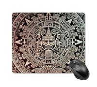 Mayan Calendar End of The World Square Mouse Pad Portable Computer Mousepad with Non-Slip Rubber Base 18 * 22cm Ultra-Thin Gaming Mouse Mat for Computer Laptop Office Desk Accessories