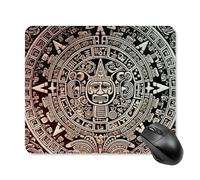 Mayan Calendar End of The World Square Mouse Pad Portable Computer Mousepad with Non-Slip Rubber Base 25 * 30cm Ultra-Thin Gaming Mouse Mat for Computer Laptop Office Desk Accessories
