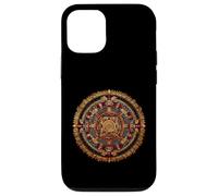Mayan Calendar Maya Aztec Mexican Sun Stone Ancient Azteca Case for iPhone 12/12 Pro