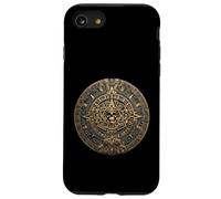 Mayan Calendar Maya Aztec Mexican Sun Stone Ancient Azteca Case for iPhone SE (2020) / 7/8