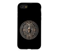 Mayan Calendar Maya Aztec Mexican Sun Stone Ancient Azteca Case for iPhone SE (2020) / 7/8