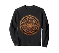 Mayan Calendar Maya Aztec Mexican Sun Stone Ancient Azteca Sweatshirt