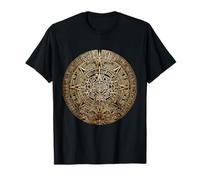 Mayan Calendar Maya Aztec Mexican Sun Stone Ancient Azteca T-Shirt
