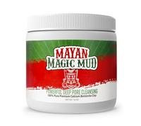 Mayan Magic Mud - Powerful Deep Pore Cleansing Facial and Body Mask - 100 Percent Pure Premium Calcium Bentonite Clay - Treats Acne Breakouts, Blackheads, and Oily Skin - 454 g