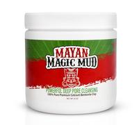 Mayan Magic Mud Powerful Deep Pore Cleansing Sodium Bentonite Clay - Natural Face Mask Peel For Men And Women - USA Made Full Facial Skin Care - Spa Level Beauty Products That Cleanse Skin - 8 Oz