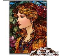 Mayan Priestess Jigsaws Puzzles 1000 Pieces for Adults Gifts, Relax Games Enhance Love between Couples for Age 14 (26x38cm)