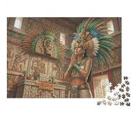 Mayan Priests' Prayers 1000 Piece Jigsaw Puzzle,Educational Toy,Impossible Challenge,Adults & Kids 14+,Premium Cardboard,Home Wall Decor,Gift Idea,Stress Relief 38x26cm