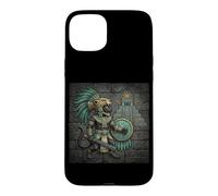 Mayan Temple Guardian Aztec Jaguar Warrior Case for iPhone 15 Plus