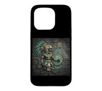 Mayan Temple Guardian Aztec Jaguar Warrior Case for iPhone 15 Pro