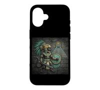 Mayan Temple Guardian Aztec Jaguar Warrior Case for iPhone 16