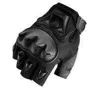MAYANGYANG Motorcycle Gloves Motorcycle Gloves Summer Short Mesh Off-Road Racing Shock-Proof Riding Men's Motocross(MC29D-hei,XL)