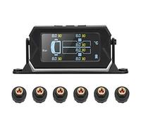 MAYANGYANG Tpms 0-8 0-16 Bar 116 217 PSI Big Screen 180 Degree Adjustable 6 Wheels Truck Tyre Tire Pressure Monitoring System Sensor(217)