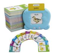 MAYAPHILOS 510 Sight Words Brazilian Portuguese and English Talking Flash Cards, Learn for Kids Language Learning Speech Therapy Toys for Kids