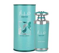 Mayar Natural Intense Perfume 100ml Eau de Parfum for Women - Long Lasting Fresh Fruity Floral Fragrance with Fig, Green Tangerine, Coconut Water, Jasmine, Vanilla & Musk - Luxury EDP for Her