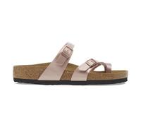 Mayari Toe Post Mules metallic pink