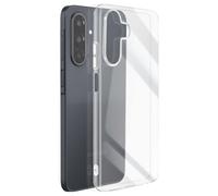 Mayaxess Case for Galaxy A17 in Ultra Soft and Durable Silicone, Transparent