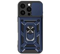 Mayaxess Case for iPhone 16 Pro Max Bague Support Cache Caméra Coulissant