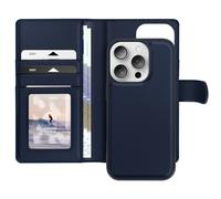 Mayaxess Case for iPhone 16 Pro Max Detachable Shell, Night blue