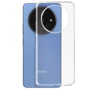 Mayaxess Case for Redmi A3 Flexible silicone protection, Transparent