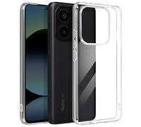 Mayaxess Case for Xiaomi Redmi Note 14 5G Silicone Soft, Transparent