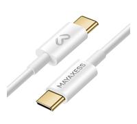 Mayaxess Charging cable for iPhone 17 USB-C / USB-C 1m, White