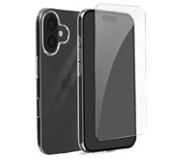 Mayaxess Protection Pack for iPhone 16 Plus Soft Shell and Tempered Glass