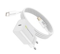 Mayaxess Sector Charger for Galaxy S22 20W + 1m USB-C Cable, White