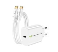 Mayaxess Sector Charger for Honor 400 20W + 1m USB-C Cable, White